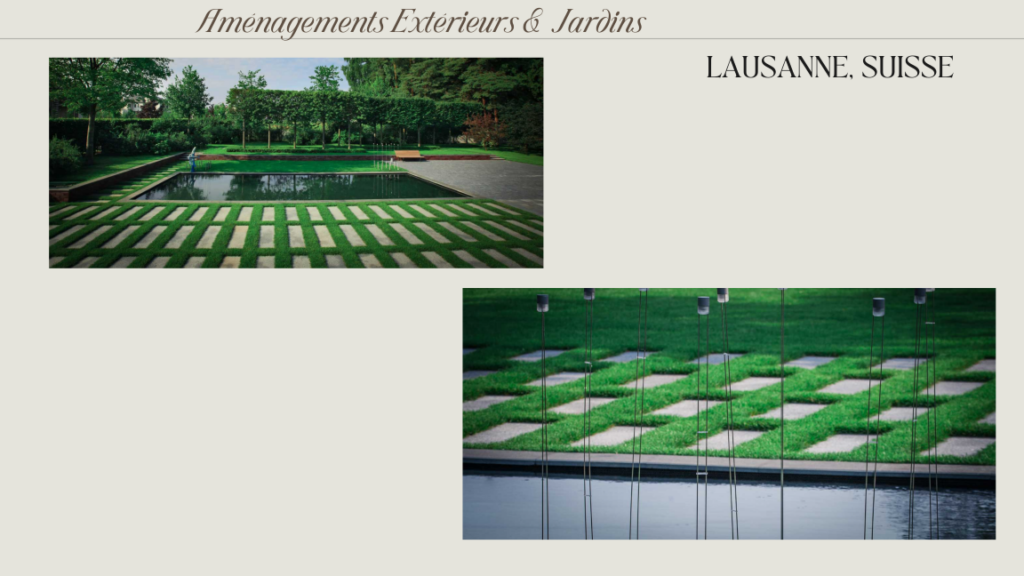 Réalisation jardins et piscine